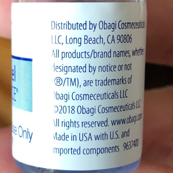 Obagi Blue Peel Radiance 1 Vial - Picture 3 of 7